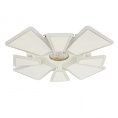 Стельова LED люстра Sunlight 5891/4+4 Білий Калуш
