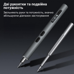 Електровикрутка Inspire KS-882058 58в1 350mAh Silver Ворожба