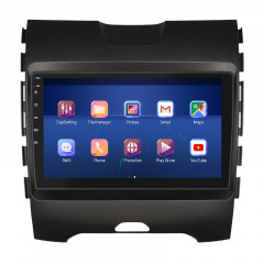 Штатная магнитола Lesko Ford Edge II 2015-2018 9" 2/32Gb 4G Wi-Fi GPS Top (11242-63660) Киев
