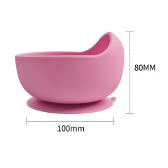 Набор силиконовой посуды 2Life Y19 6 предметов Розовый (v-11219) Кропива