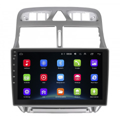 Штатная магнитола Lesko Peugeot 307 I 2001-2005 9" 2/32Gb/ Wi-Fi Optima GPS Android Ужгород