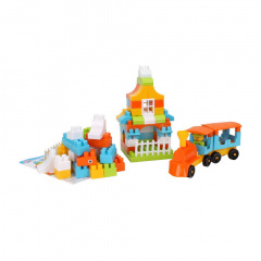 Детский конструктор Building blocks ТехноК 6573TXK 90 деталей Братское