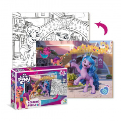 Детские Пазлы 2в1 My Little Pony Подружки и радуга DoDo Toys 200134 30 элементов Братське