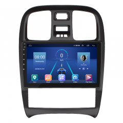 Штатная магнитола Lesko Hyundai Sonata 2001-2013 гг 9" 2+32Gb 4G Premium GPS Android (8680-32903) Киев
