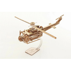 Механический конструктор Veter Models Valkyrja 3D головоломка Валькирия Вертолёт времен Вьетнамской войны 421 деталей Коричневый Ивано-Франковск