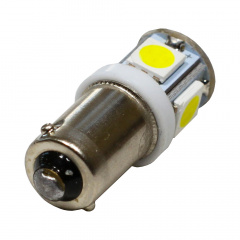 Комплект світлодіодних ламп Napo LED BA9S-5050-5smd T4W Ba9s 10 шт Білий (688754902) Первомайск