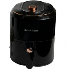 Аерогриль фритюрниця мультипічка Silver Crest 7.5 л 1400 Вт Чорний (hub_agu1on) Тернопіль