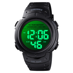 Часы наручные мужские Skmei 1560 Black 1560BK (12303-hbr) Бровари