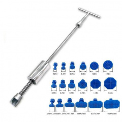 Молоток зворотний для витягування вм'ятин CARP з грибками 18 шт Сріблястий (C051050) Калуш