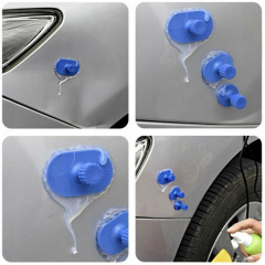 Молоток зворотний для витягування вм'ятин CARP з грибками 18 шт Сріблястий (C051050) Калуш