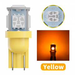 Комплект світлодіодних ламп Napo T10-5050-5smd W5W T10 10 шт Жовтий (2510508155) Луцк