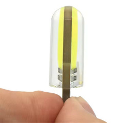 Комплект світлодіодних ламп Napo T10-COB-Silic-B W5W T10 10 шт Білий (2518512115) Біла Церква