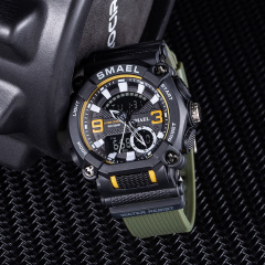 Часы наручные мужские Smael 8052 Army Green (15184-hbr) Херсон