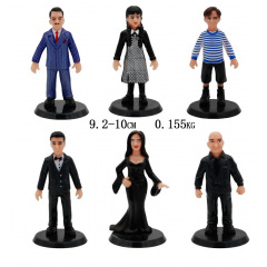 Набор фигурок Banpresto The Addams Family Wednesday Addams 9-10 см 6 шт Разноцветный Ромны
