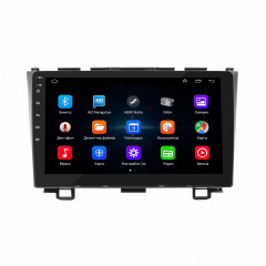 Штатная магнитола Lesko для Honda CR-V III Рестайлинг 2009-2012 экран 9" 1/16Gb/ Wi-Fi Optima GPS Android Київ