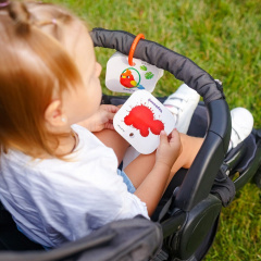Детские обучающие карточки на кольце Цвета. Животные Vladi Toys VT2000-01 Березнеговатое