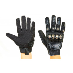 Мотоперчатки MADBIKE MAD-10С XL Черный Бородянка