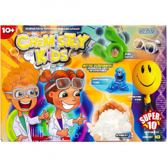 Безопасный образовательный набор для проведения опытов CHEMISTRY KIDS Danko Toys CHK-01-01-04U Вид 3 Доманёвка