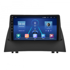 Штатная магнитола Lesko 9" Renault Megane II 2002-2006 6/128Gb 4G Wi-Fi GPS Top (9824-46681) Полтава