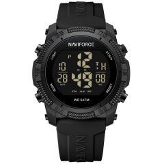 Наручний годинник чоловічий NaviForce Europe Black Чорний (3153) Вінниця