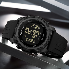 Наручний годинник чоловічий NaviForce Europe Black Чорний (3153) Вінниця