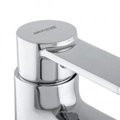 Змішувач для умивальника Mixxus Premium Benedict 001 High Хром (417215) Золотоноша