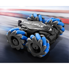 Машинка трюковая перевертыш с пультом радио управления Weishengda RC Drift Stunt Car Синий Володимир-Волинський