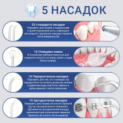 Іригатор H2ofloss HF-10 mini Pink Косів