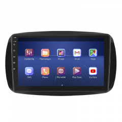 Штатная магнитола Lesko Smart Fortwo III 2014-н.в. 9" 2/32Gb 4G Wi-Fi GPS Top (10274-53348) Ужгород