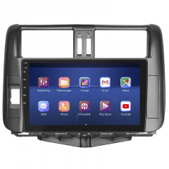 Штатная магнитола Lesko Toyota Land Cruiser Prado 150 Series 2009-2013 9" 2/32Gb 4G Wi-Fi GPS Top (10968-59059) Киев