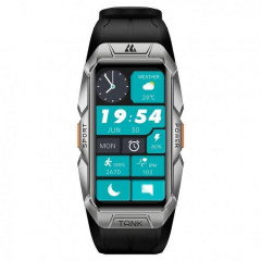 Наручные мужские смарт часы Kospet Tank X1 Silver (12390-hbr) Фастов
