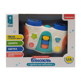 Іграшковий музичний "Бінокль" Bambi PL-721 українською мовою Вид 1