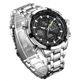 Чоловічий військовий годинник GOLDENHOUR Titan