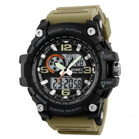 Чоловічий годинник Skmei Disel 1283 Хакі