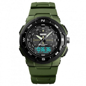 Чоловічий спортивний годинник Skmei 1454 Зелений