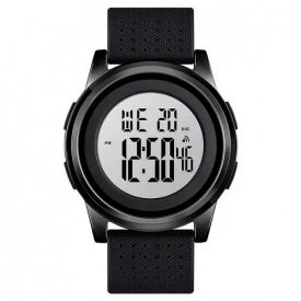 Годинник наручний чоловічий спортивний Skmei 1502 Чорний