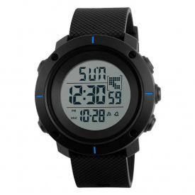 Чоловічий спортивний годинник Skmei 1213 dekker Чорний