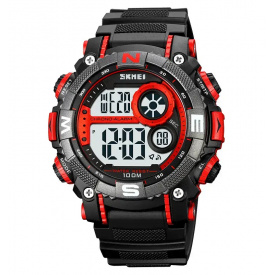 Чоловічий наручний кварцовий годинник Skmei 1887 Чорний