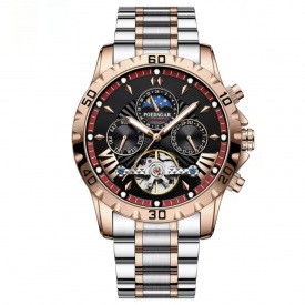 Наручний годинник чоловічий Poedagar Mechanical Золотой (3241)