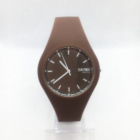 Годинник жіночий наручний Skmei 9068 коричневий