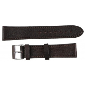 Ремінець для годинника Mykhail Ikhtyar 20 мм Коричневий (S509-20-1S brown)