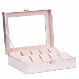 Скринька для зберігання годинників Craft 10PU.SL Сріблястий