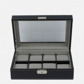 Шкатулка для зберігання годинників Salvadore PB/3361/8.BL Чорний
