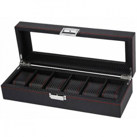 Шкатулка для зберігання годинників Craft 6PU.CRB.RD Чорний