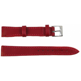 Ремешок для часов кожаный Mykhail Ikhtyar 16 мм Красный (S16-024S cherry)
