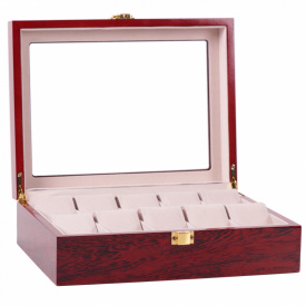 Шкатулка для зберігання годинників Craft 10WB.RED Бордовий