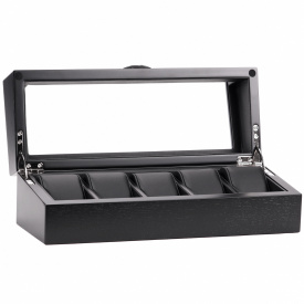 Шкатулка для зберігання годинників Salvadore WB/2375/5.BL.PU Чорний