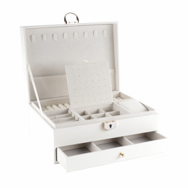 Органайзер для зберігання прикрас Craft 23*17*10.5см JW/2FLR.WH