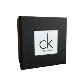 Подарункова упаковка-коробка для годинника Kalvin Сlein Украина ТД Чорний 90х90х60 мм