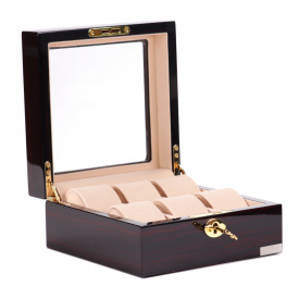 Шкатулка для зберігання годинників Salvadore 841-6EC Чорний